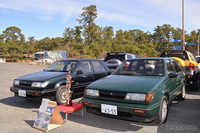静岡・三保レトロカーフェスティバル いすゞ+スバルミーティング