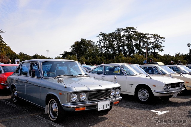 静岡・三保レトロカーフェスティバル いすゞ+スバルミーティング