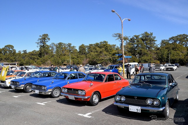 静岡・三保レトロカーフェスティバル いすゞ+スバルミーティング
