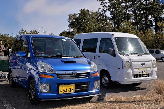 静岡・三保レトロカーフェスティバル いすゞ+スバルミーティング