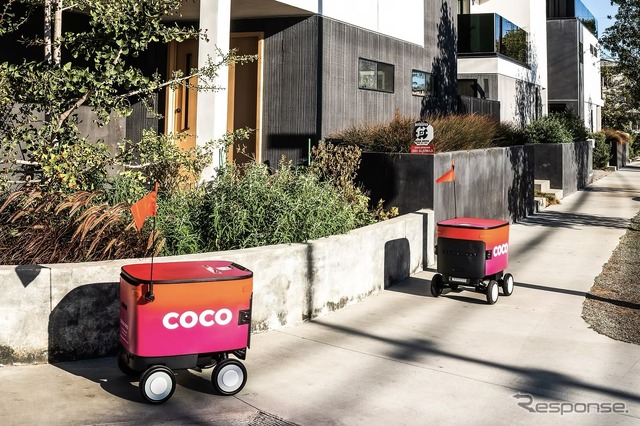 海外における中速・中型ロボットの活用状況：Coco