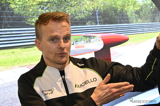 元F1ドライバーのヘイキ・コバライネン選手
