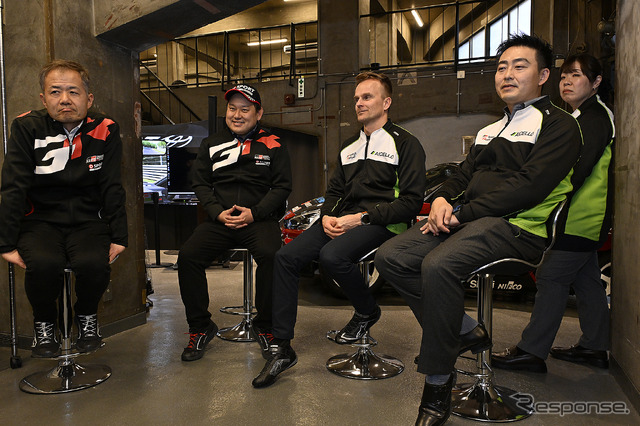 D-SPORT Racing Teamとヘイキ・コバライネン選手のトークショー