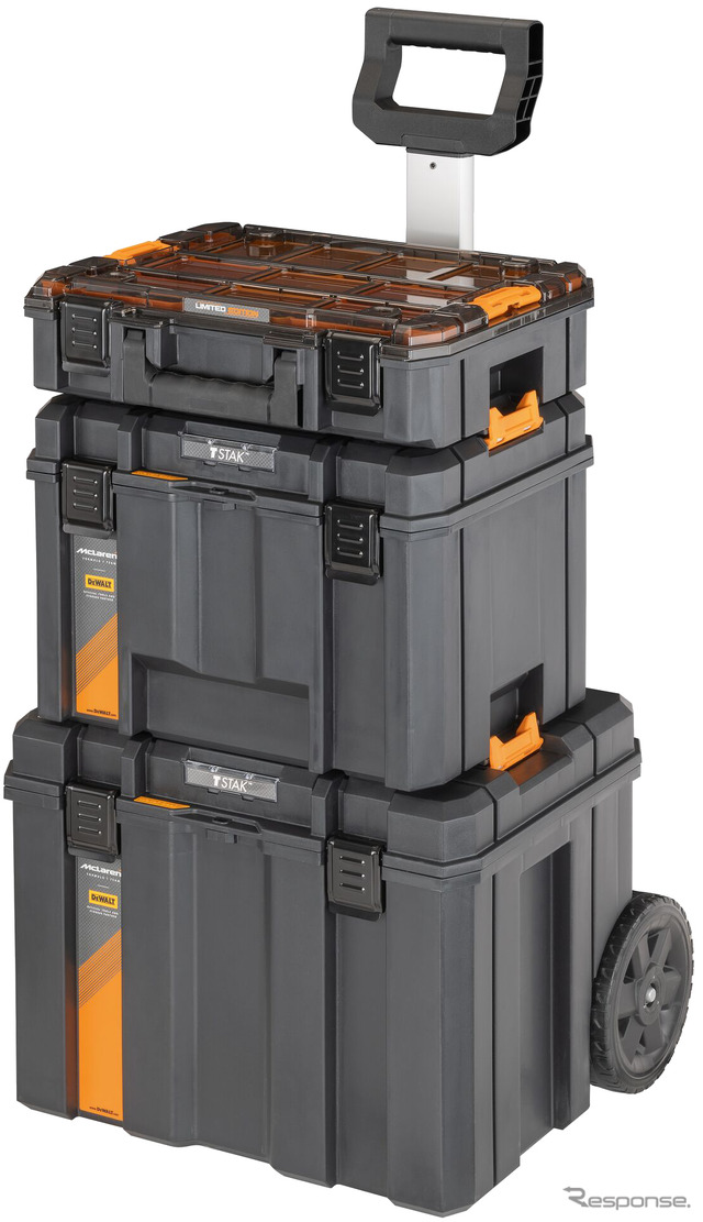 DEWALT×McLaren F1チーム TSTAKタワー