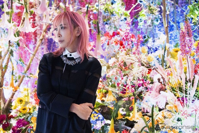蜷川実花さんとEiMによるインスタレーション作品「Whispers of Light, Dreams of Color Audi City edition」を「Audi City銀座」に展示