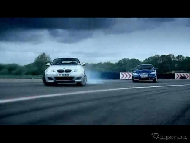 ジャガー XFR 対 BMW M5…世界最速セダンはどっちだ?