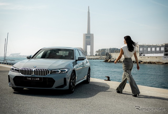 BMW3シリーズ新型のロングホイールベース（インド仕様）