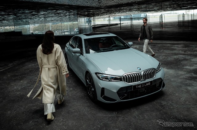 BMW3シリーズ新型のロングホイールベース（インド仕様）