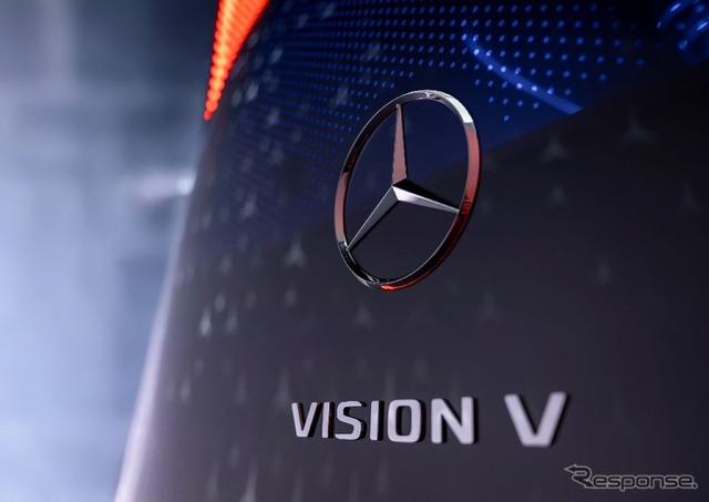 メルセデスベンツの次世代バンのコンセプトカー『Vision V』のティザー