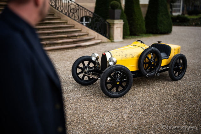 電動ミニカー「ブガッティ・ベビーII」のワンオフモデル