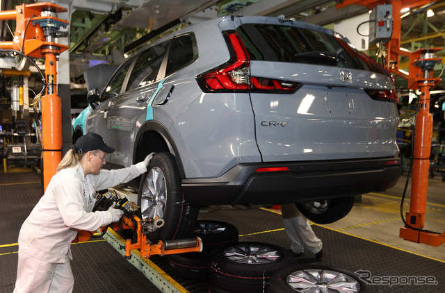 ホンダのカナダ工場で生産される 『CR-V』
