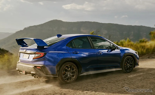 6速MTを搭載するスバル WRX AWD tS Spec B(オーストラリア仕様)