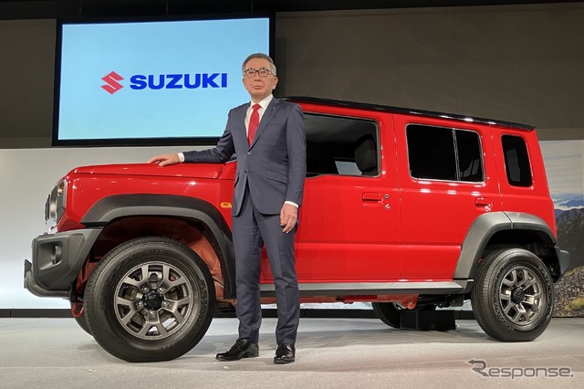 スズキ・ジムニーノマドと鈴木社長