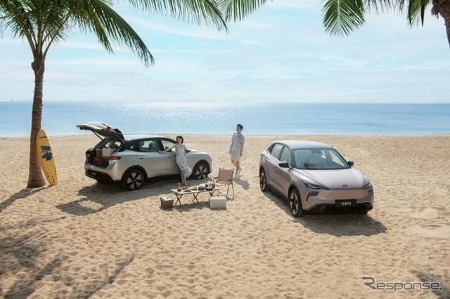 一汽奔騰の新型EV「悦意03」
