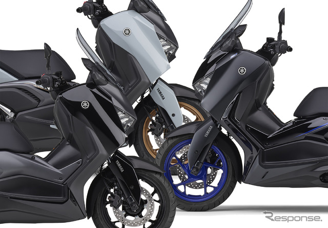 ヤマハ発動機のスポーツスクーター「XMAX ABS」2025年モデル