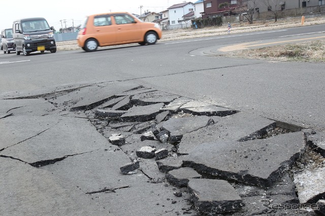 2011年3月、仙台市