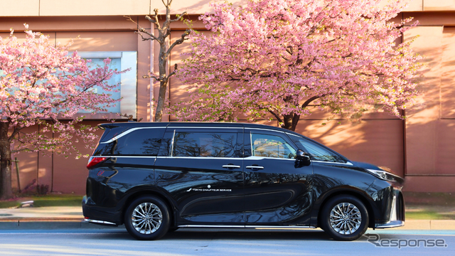 レクサス『LM』を使用した都内桜名所巡りプラン「SAKURA RIDE PLAN」
