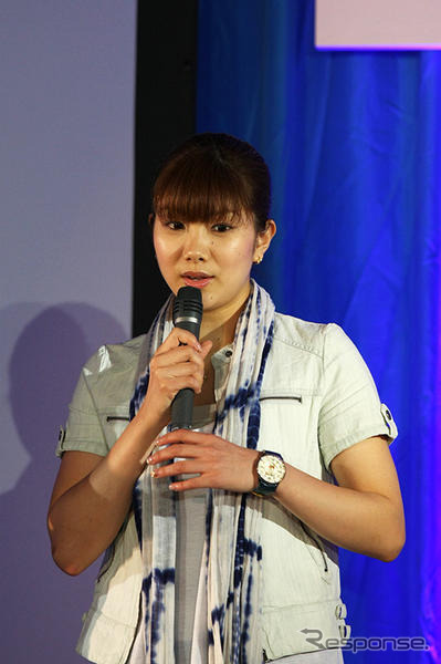 三洋エネループバイク…発表会ゲストに潮田、山口、北川選手