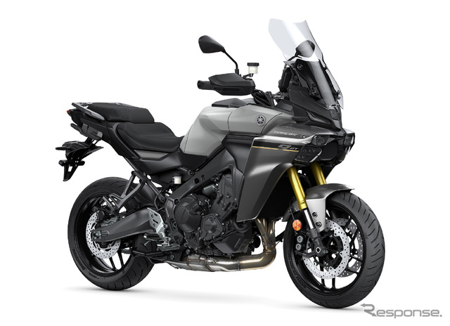 ヤマハ トレーサー9 GT ABSの2025年モデル（マットライトグレーメタリック4）