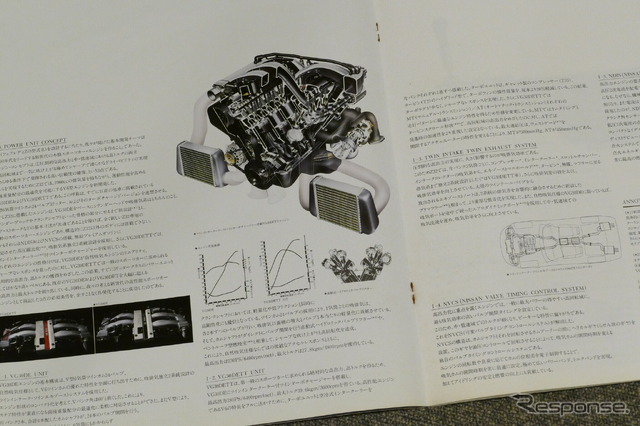 日産フェアレディZ・4代目、Z32型 当時のカタログ