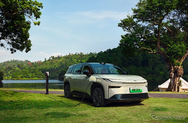 トヨタの中国向け新型EV、bZ3X