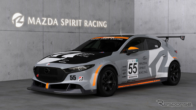 MAZDA SPIRIT RACING3 Future concept（55号車）