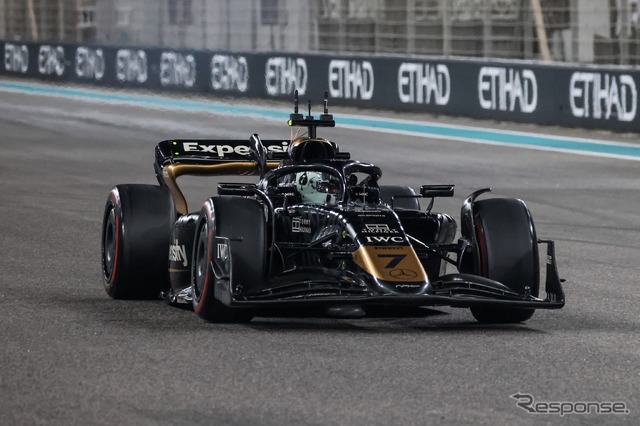 ソニー・ヘイズ(2024年12月、F1アブダビGP)