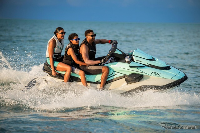 ヤマハ発動機の水上オートバイ「WaveRunner」に搭載されるヤマハ製オーディオ