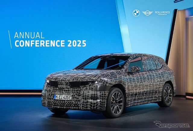 BMWの次世代EV「ノイエ・クラッセ」の第一弾『iX3』のプロトタイプ