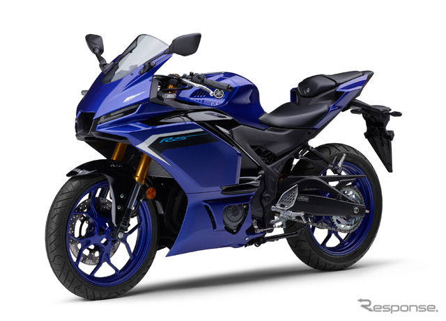 ヤマハ YZF-R25 ABS 2025年モデル(ディープパープリッシュブルーメタリックC)