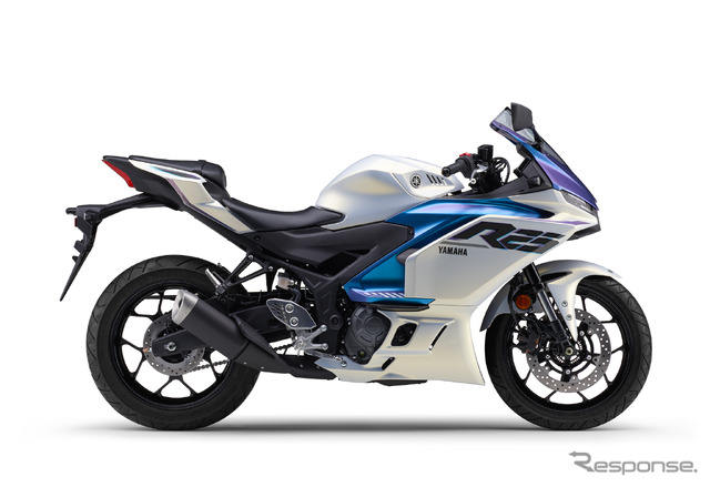 ヤマハ YZF-R25 ABS 2025年モデル(マットイエローイッシュホワイトパール1)