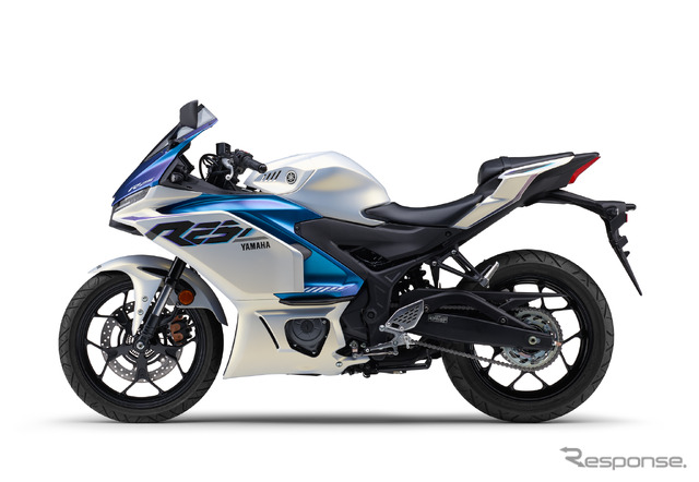 ヤマハ YZF-R25 ABS 2025年モデル(マットイエローイッシュホワイトパール1)