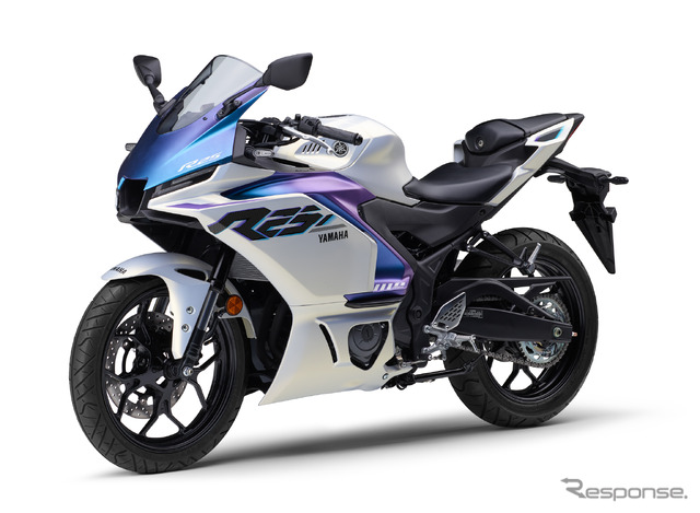 ヤマハ YZF-R25 ABS 2025年モデル(マットイエローイッシュホワイトパール1)