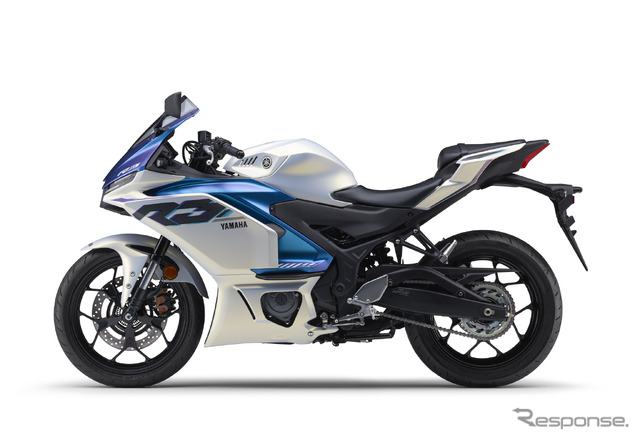 ヤマハ YZF-R3 ABS 2025年モデル(マットイエローイッシュホワイトパール1)