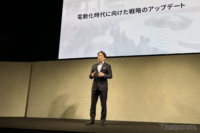 マツダの毛籠勝弘社長