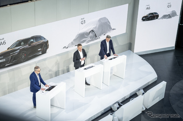 アウディが年次メディアカンファレンスにおいて2025年の新車計画を発表
