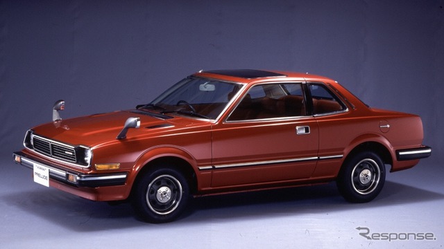 ホンダ・プレリュード(1978年、協力:ホンダコレクションホール)