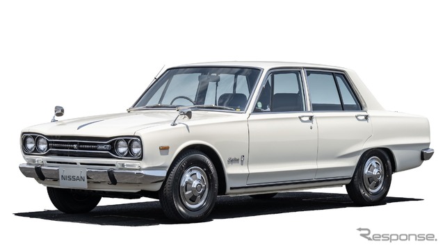 日産スカイライン2000GT(1970年、協力:日産自動車)