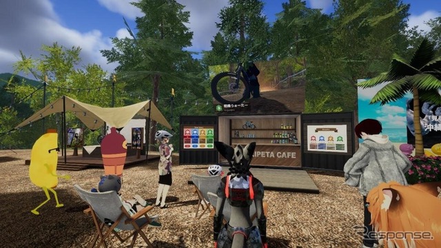 ヤマハ発動機の公式メタバース「VR TRAIL」を舞台にしたレースイベント「VR TRAIL最速王決定戦」