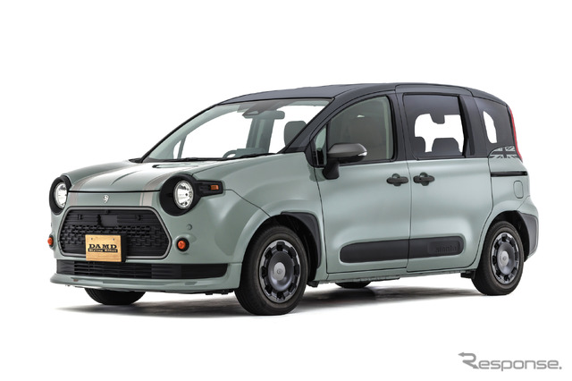DAMD SIENTA STUART:カーキxグレー