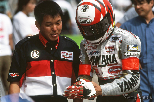 ウェアの元デザインとなった1999年の鈴鹿8耐