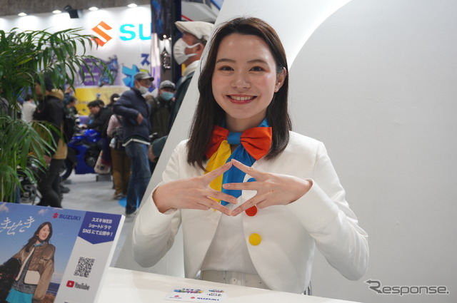 「スズキオシフェス」がテーマのスズキ(大阪モーターサイクルショー2025)