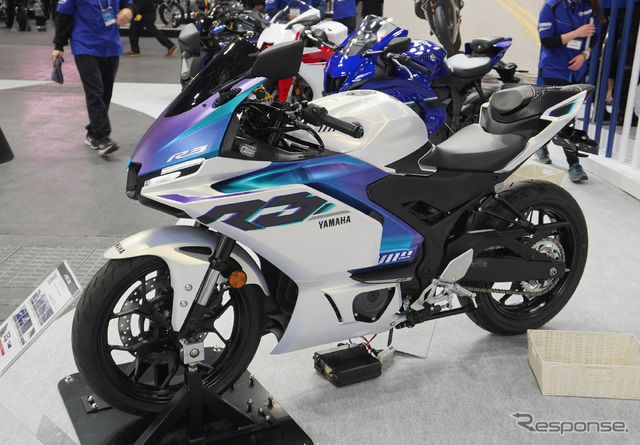 ヤマハ YZF-R3 2025年モデル(大阪モーターサイクルショー2025)
