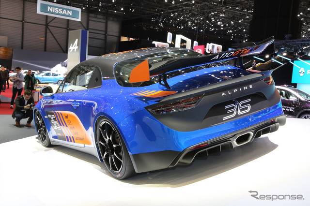 アルピーヌA110  GT4（参考画像）