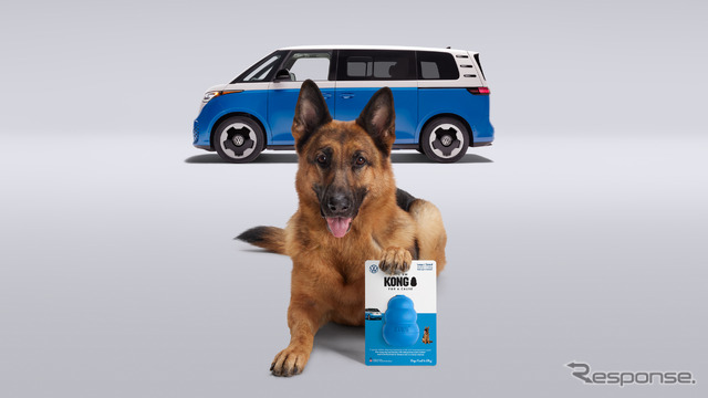 VWが電気ミニバン『ID. Buzz』にインスパイアされた犬用おもちゃを米国で限定発売
