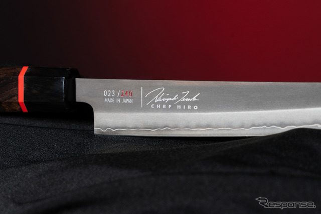 日産『Z NISMO』をモチーフにした高級寿司包丁「Z NISMO Precision Sushi Knife」