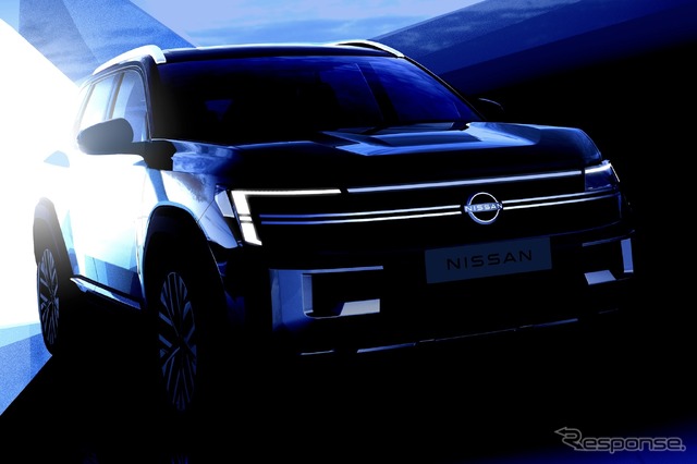 日産 C SUV、インド市場向け新製品ティザー