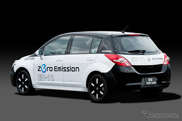 日産の新型EV…超未来的ルックスが判明!!