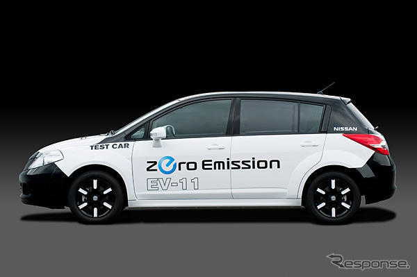 日産の新型EV…超未来的ルックスが判明!!