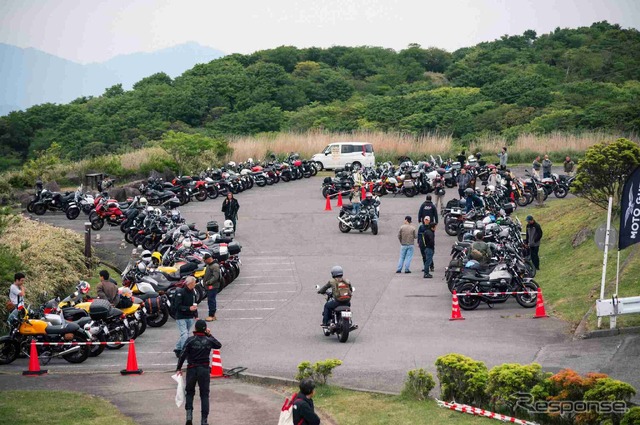 「モト・グッツィ」のファンイベント「MOTO GUZZI EAGLE DAY JAPAN 」2024年の様子